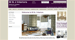 Desktop Screenshot of mj-interiors.co.uk